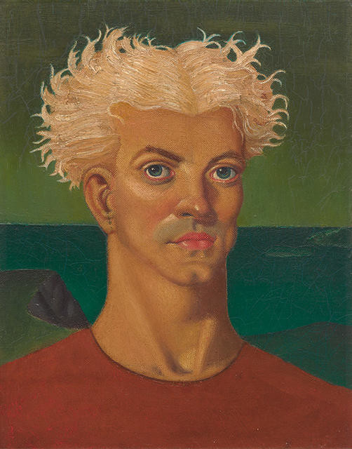 Olaf, a painting by Leo Bensemann