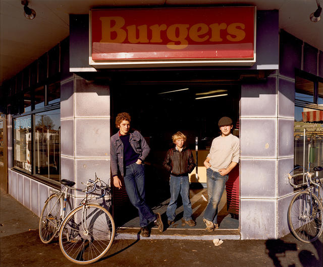 Burger Bar With Three Youths, Christchurch