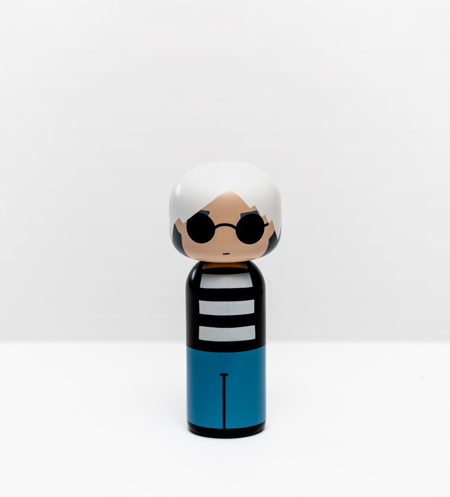 Andy Warhol Kokeshi SOLD OUT