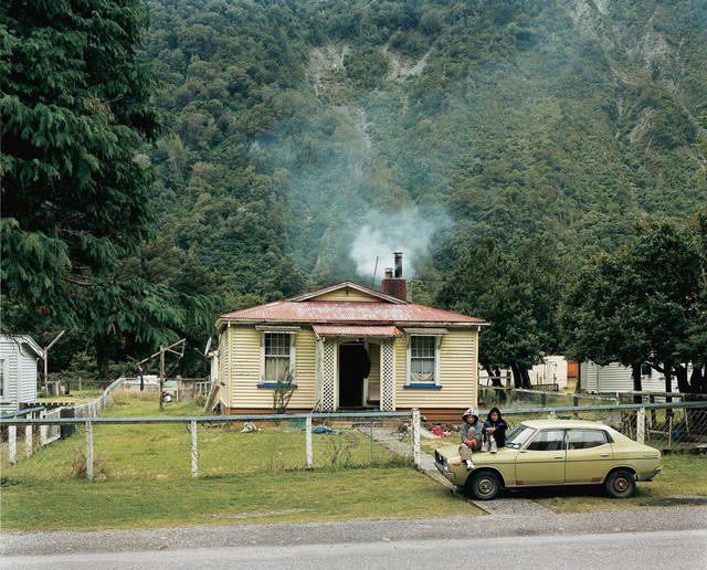 Settlement Road, Otira, West Coast, 6.30pm, 27th February 2004