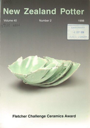 New Zealand Potter volume 40 number 2, 1998