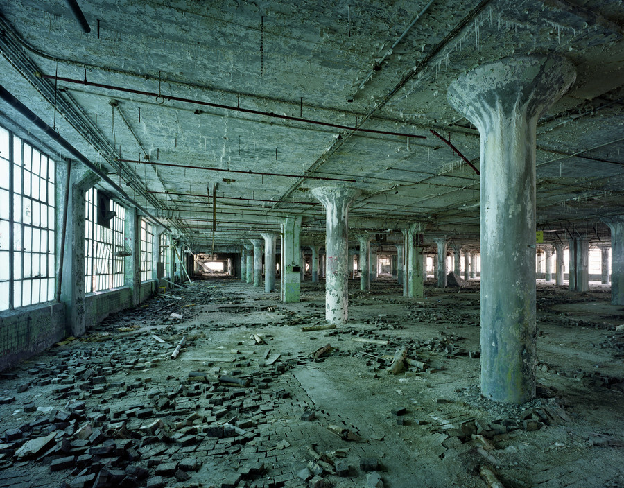 Yves Marchand and Romain Meffre Fisher Body 21 Plant, Detroit. Photograph. Reproduced with permission