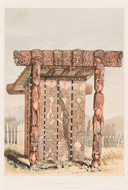 Monument to Tewhero's Favorite Daughter, at Raroera Pah, Near Otawhao