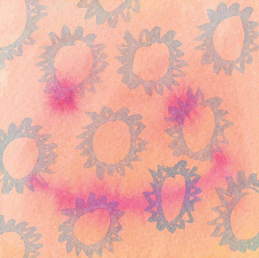 Turumeke Harrington Delightful (ira atua) (detail) 2022. Watercolour on 100% cotton. Courtesy of the artist and Page Galleries. Photo: Cheska Brown