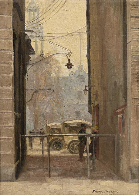 Untitled (Looking Through Strand Lane From Hereford Street, Christchurch)