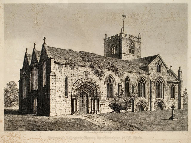 Bromyard Collegiate Church Herefordshire. S.W. View