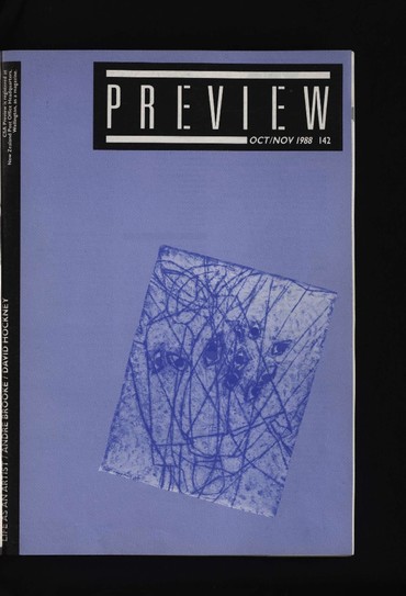 Canterbury Society of Arts Preview, number 142, October/November 1988