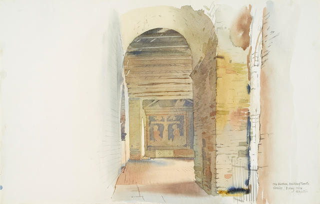 The Narthex, Basilica Of Torcello, Venice, 8 May 1974