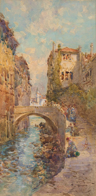 Venetian Canal Scene