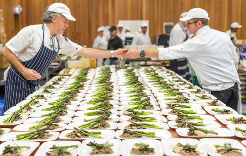 Peter Gordon plates up a five course menu inspired by the work of Martin Creed.