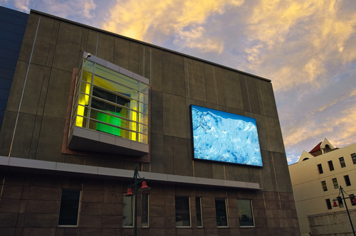 Jae Hoon Lee's Annapurna (2010) installed on Worcester Boulevard