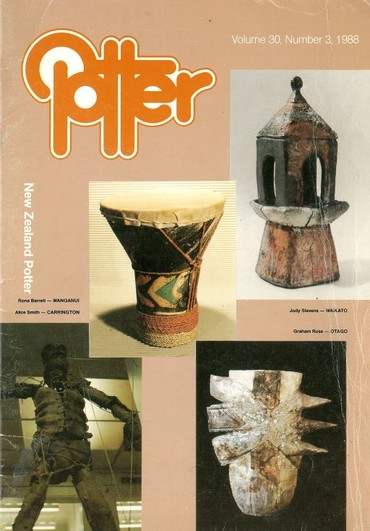 New Zealand Potter volume 30 number 3, 1988