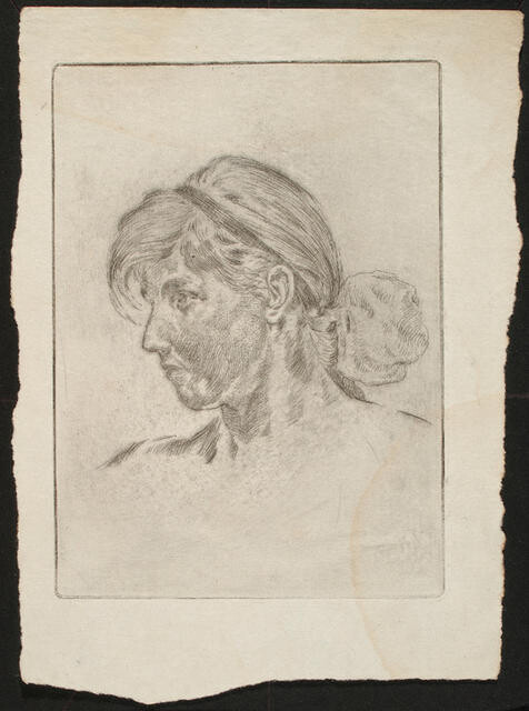 Untitled [Portrait of a young woman]