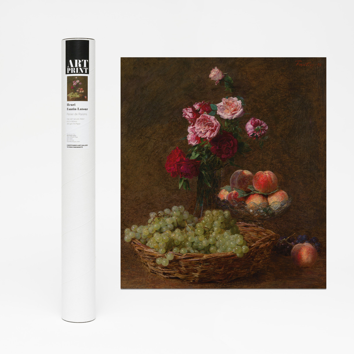 Henri Fantin-Latour Panier de Raisins Poster Print