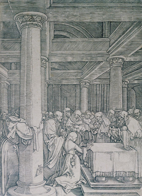 The Presentation of Christ in the Temple, from The Life of the Virgin, after Albrecht Dürer