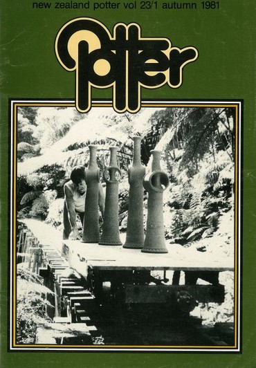 New Zealand Potter volume 23 number 1, Autumn 1981