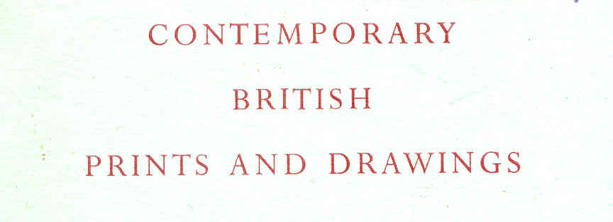 Contemporary British Prints and Drawings from the Wakefield Collection