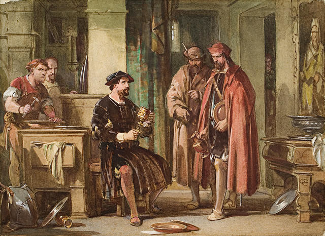 An incident in the life of Benvenuto Cellini