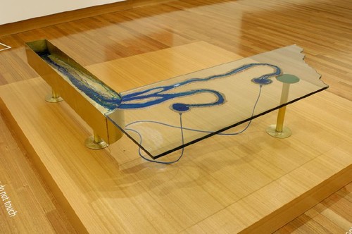 Andrew Drummond 90° Device, Beating 1995. Mixed media. Collection of Christchurch Art Gallery Te Puna o Waiwhetū, commissioned by the Robert McDougall Art Gallery 1995. Reproduced with permission