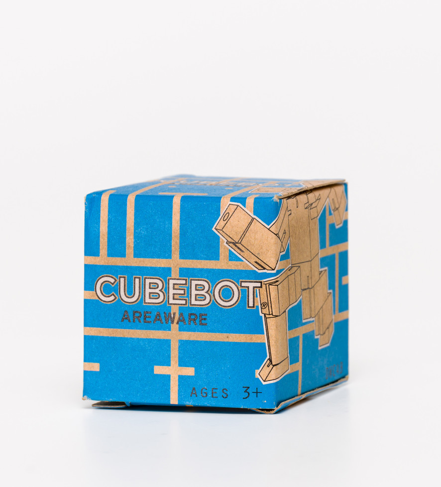 Cubebot Micro Blue Toy