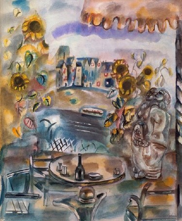 Frances Hodgkins Pleasure Garden 1932. Watercolour. Collection of Christchurch Art Gallery Te Puna o Waiwhetū, presented by a group of subscribers 1951