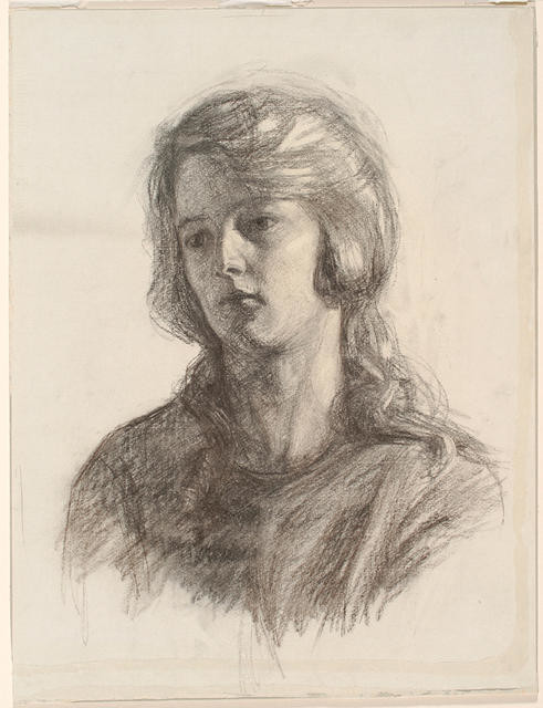 Head of a girl (Portrait)