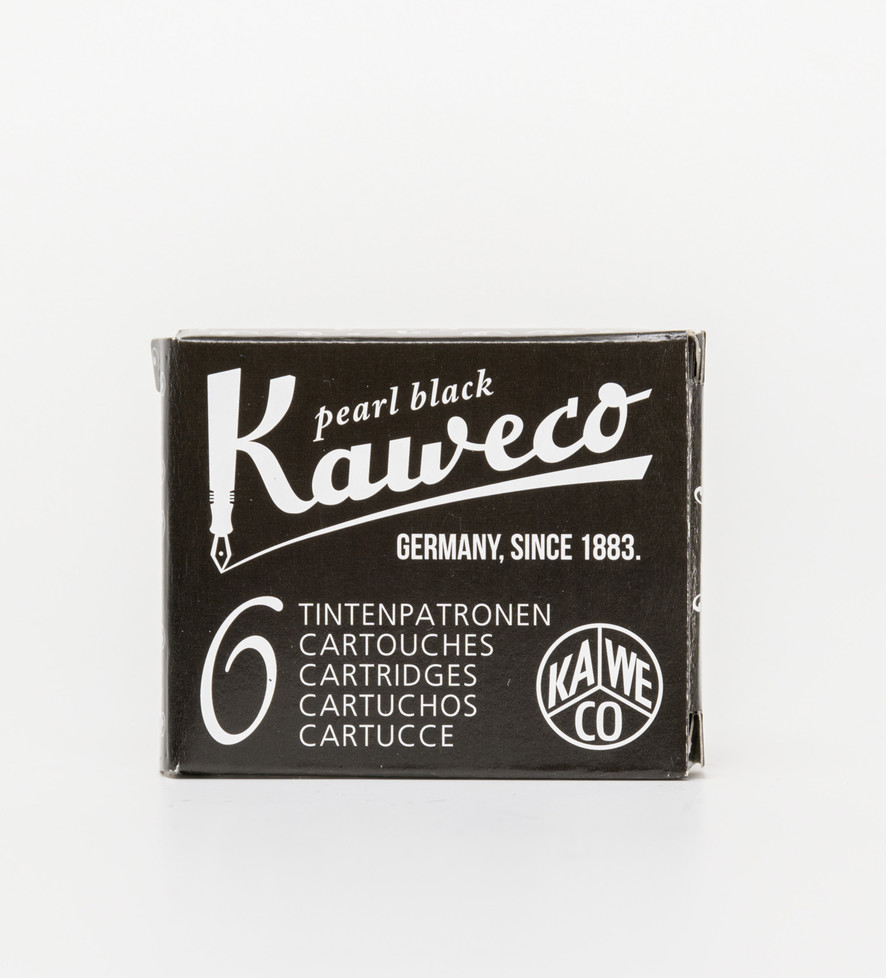 Black or Caramel Brown Kaweco Ink Cartridges