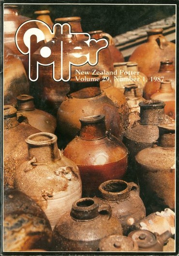 New Zealand Potter volume 29 number 1, 1987