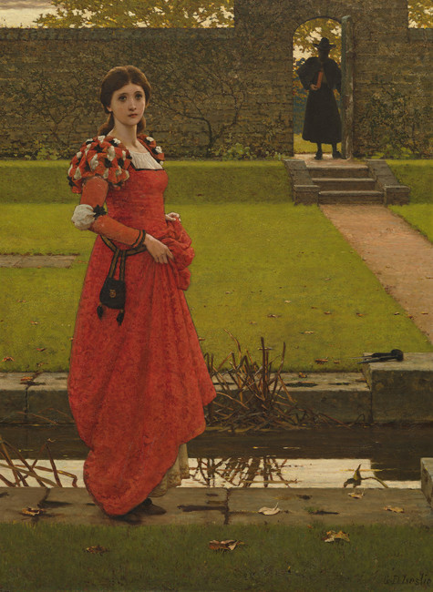 George Leslie In the Wizard’s Garden c. 1904. Oil on canvas. Collection of Christchurch Art Gallery Te Puna o Waiwhetū, presented to the Canterbury Society of Arts by Wolf Harris, 1907; given to the Gallery, 1932