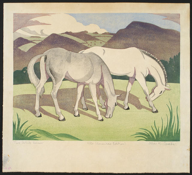 Two White Horses