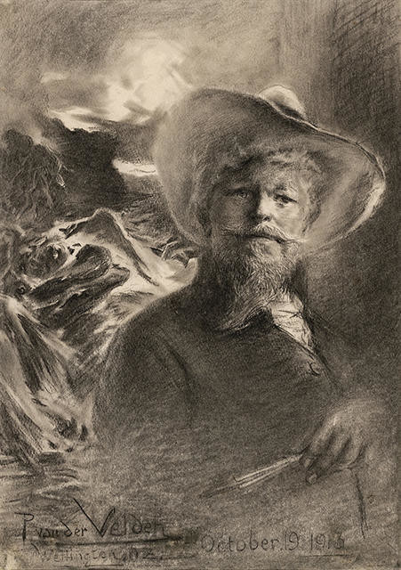 Self Portrait with Otira background