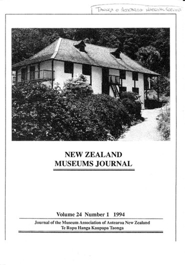 NZMJ Volume 24 Number 1 Winter 1994