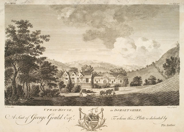 Upway House in Dorsetshire (A Seat of George Gould Esq)
