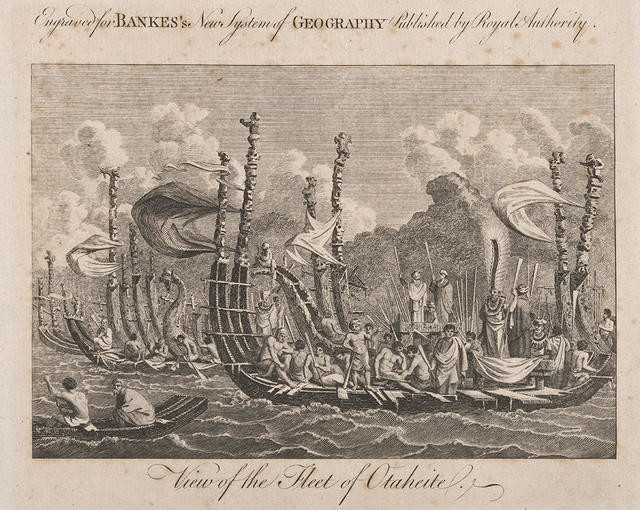 View of the Fleet of Otaheite