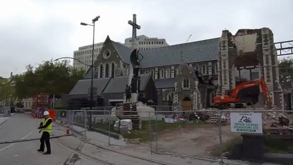 Cathedral Square panorama