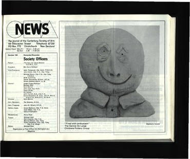Canterbury Society of Arts News, number 106, November/December [1982]