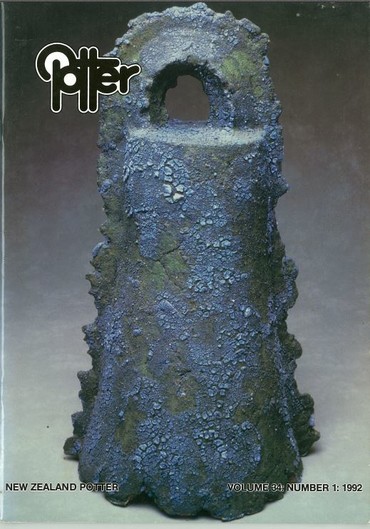 New Zealand Potter volume 34 number 1, 1992