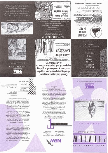 Canterbury Society of Arts Preview, number 165, April 1992