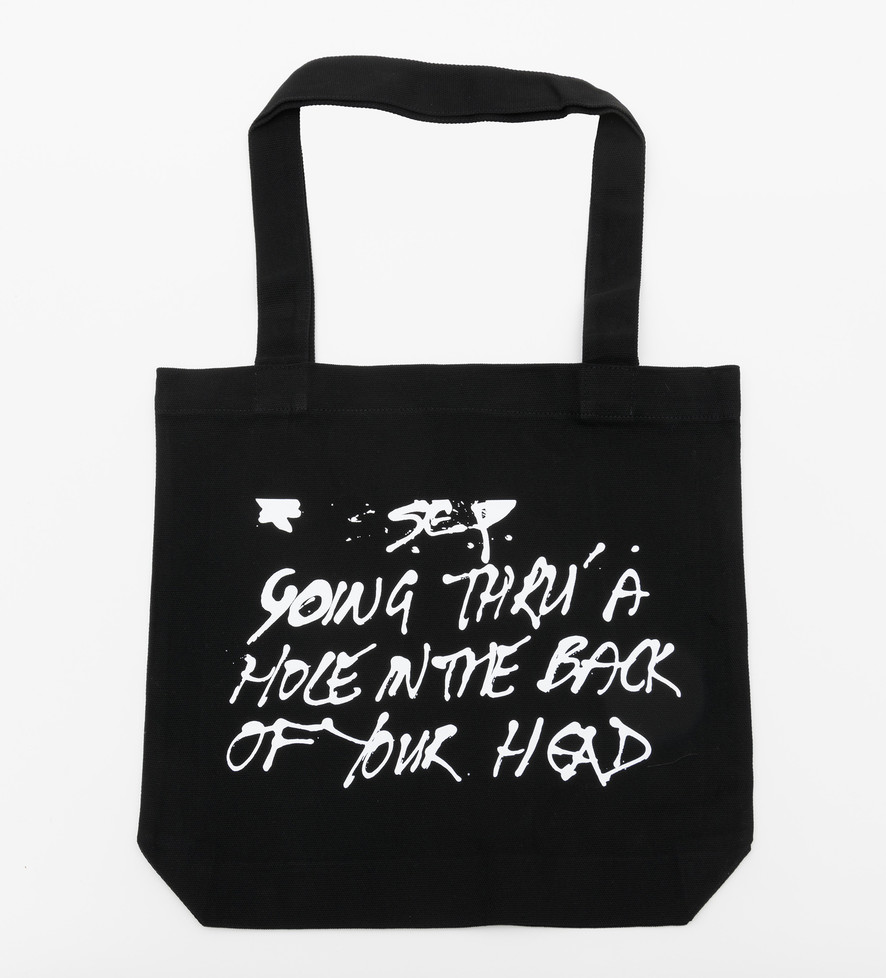 Tote Bag - Going thru' a hole in the back of your head