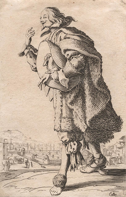 Le Gentilhomme qui Salue Tenant son Feutre Sous le Bras (The Gentleman Bowing with a Felt Hat Under his Arm), from La Noblesse de Lorraine (The Nobility of Lorraine)