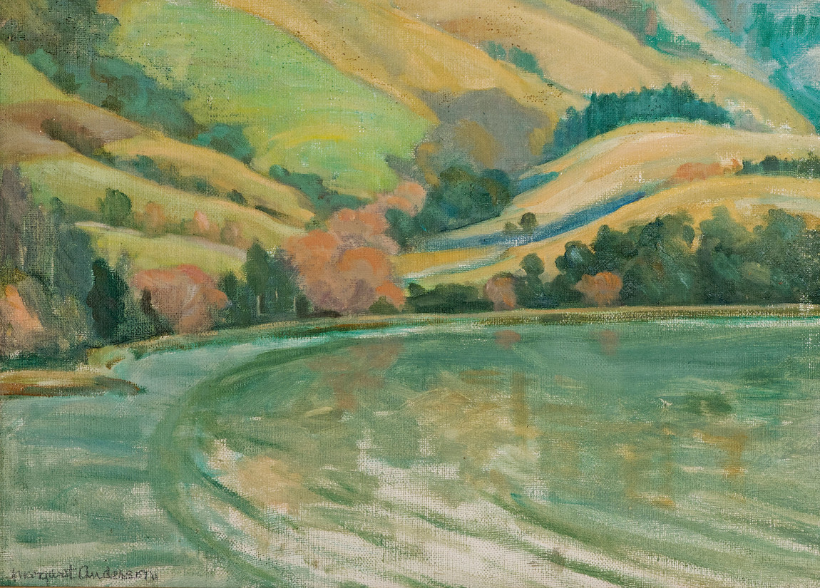 Margaret Frankel The Curving Bay [possibly] 1929. Oil on artist board. Private collection. Photo: Richard Briggs