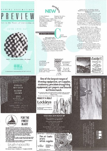 Canterbury Society of Arts Preview, number 167, June 1992