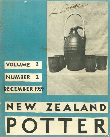 New Zealand Potter volume 2 number 2, December 1959