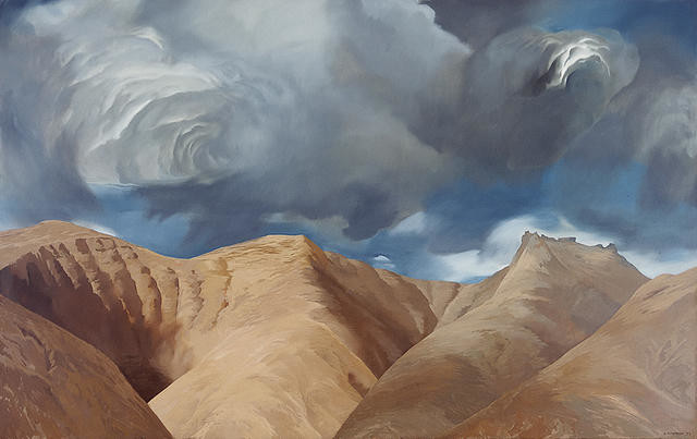 Te Tihi O Kahukura And Sky VIII (The Citadel Of The Rainbow God)