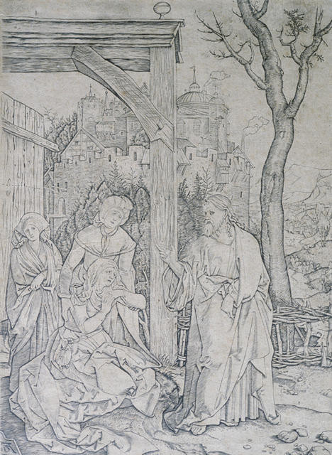 Christ Taking Leave of His Mother, from The Life of the Virgin, after Albrecht Dürer