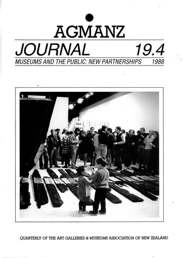 AGMANZ Journal Volume 19 Number 4 1988