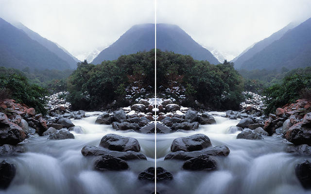 Wintering, after a Van der Velden study, Otira Gorge