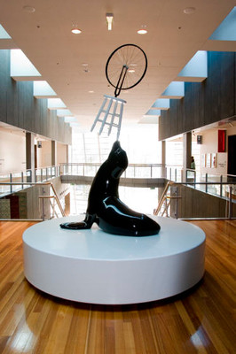 Michael Parekowhai My Sister, My Self Collection Christchurch Art Gallery Te Puna o Waiwhetū; purchased, 2008Reproduced courtesy of the artist and Michael LettFibreglass, mild steel, wood, automotive paint