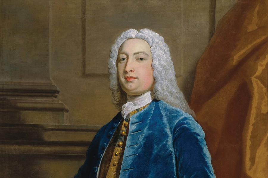 Joseph Highmore Thomas Budgen, Esq., M.P. for Surrey 1751–61 (detail) 1735. Oil on canvas. Collection of Christchurch Art Gallery Te Puna o Waiwhetū, purchased 1977