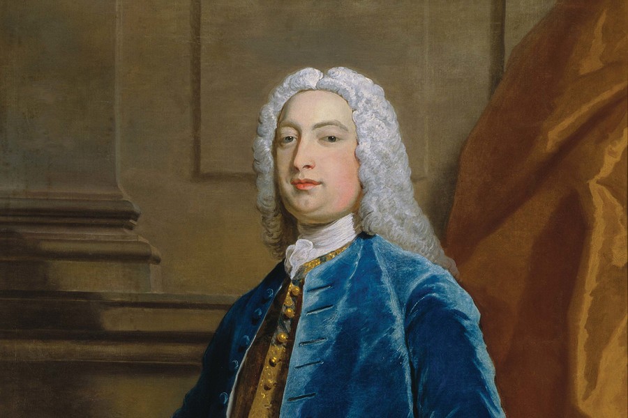 Joseph Highmore Thomas Budgen, Esq., M.P. for Surrey 1751–61 (detail) 1735. Oil on canvas. Collection of Christchurch Art Gallery Te Puna o Waiwhetū, purchased 1977